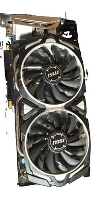 MSI GeForce GTX 1070 Ti Armor 8GB Graphics Card   Tested & Working