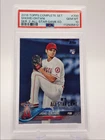 SHOHEI OHTANI 2018 TOPPS COMPLETE SET TWO ROOKIE ALL-STAR GAME RC PSA 10 Q4042