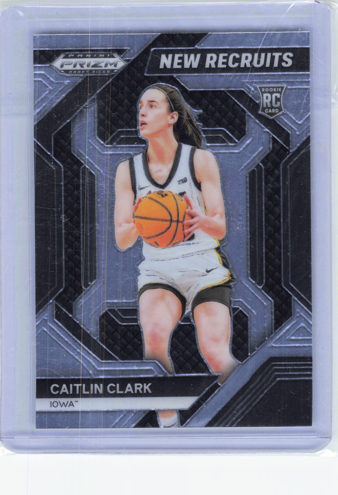2024 Panini Prizm Draft Picks #14 Caitlin Clark New Recruits