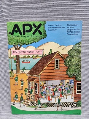 Atari Program Exchange APX Software Catalog - Summer Edition 1983