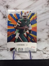 2025 Sage Artistry - Silver #3 Cam Ward - Miami Hurricanes