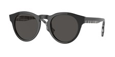 BURBERRY BE4359 399687 Black Dark Grey 49 mm Men's Sunglasses