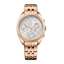 Factory Seconds Tommy Hilfiger Ladies' Wristwatch 1781487 Multifunction Rose Gold-Coloured