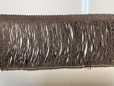 Wrights 4" Brown Fringe 2 yards 14436441125