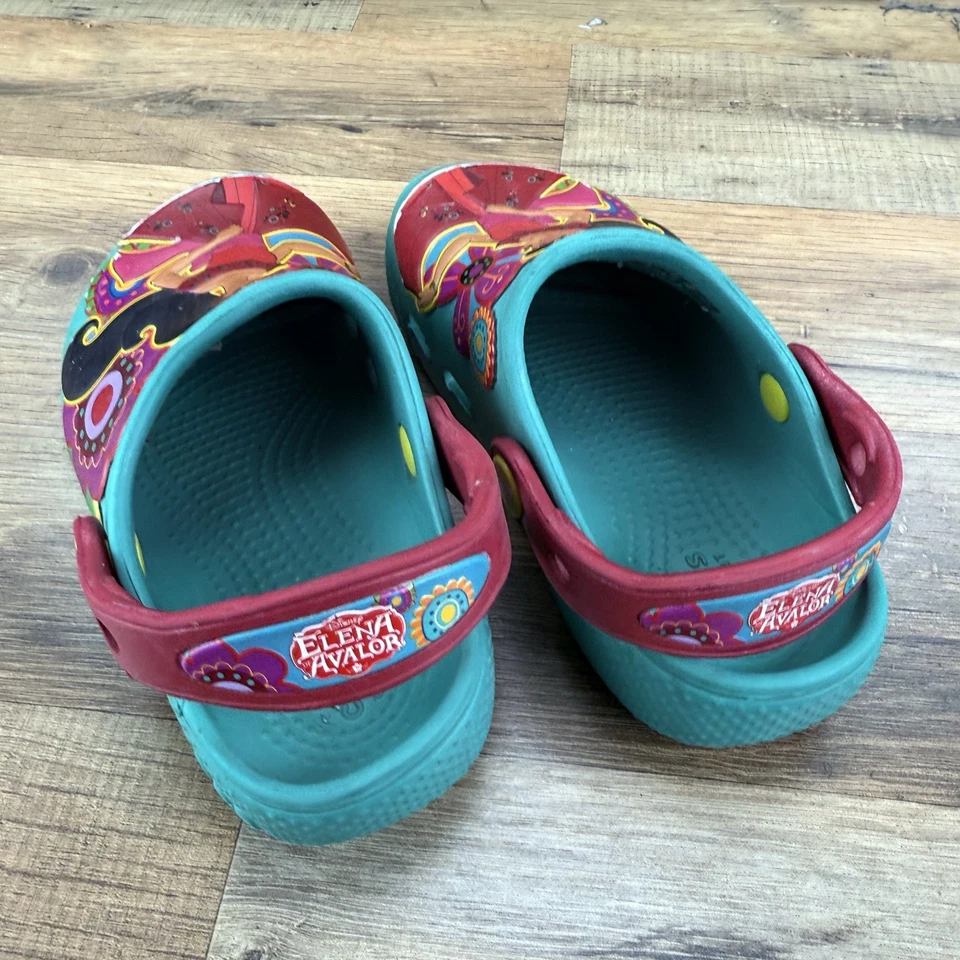 Zuecos Crocs Disney Baby 9C Elena of Avalor zapatos sin cordones para el agua Foto 2 de 4