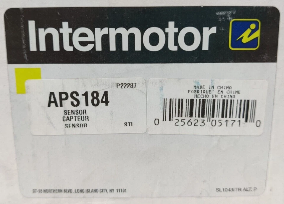 Sensor de posição pedal acelerador APS184 novo para VW Volkswagen Beetle Jetta Golf - Imagem 2 de 4