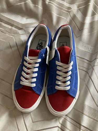 VANS Sid DX Anaheim Factory Mens UK 8 Size Suede Trainers RWB RARE SAMPLE / NWT - Picture 13 of 15