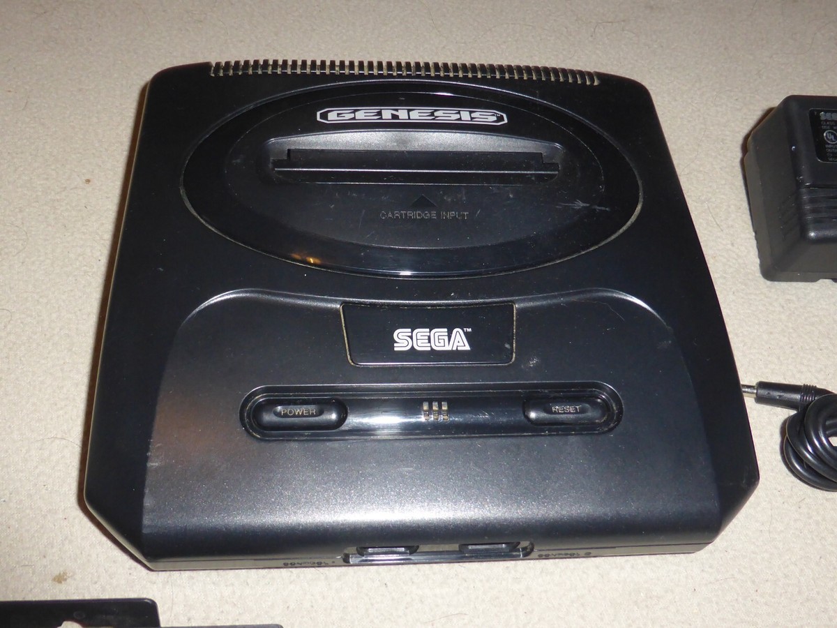 SEGA GENESIS 2 CORE SYSTEM & SPORTS TALK BASEBALL GAME MODEL MK
