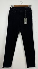 NWT AllSaints Womens Jeans Eve Lux Ankle Jet Black Size 27