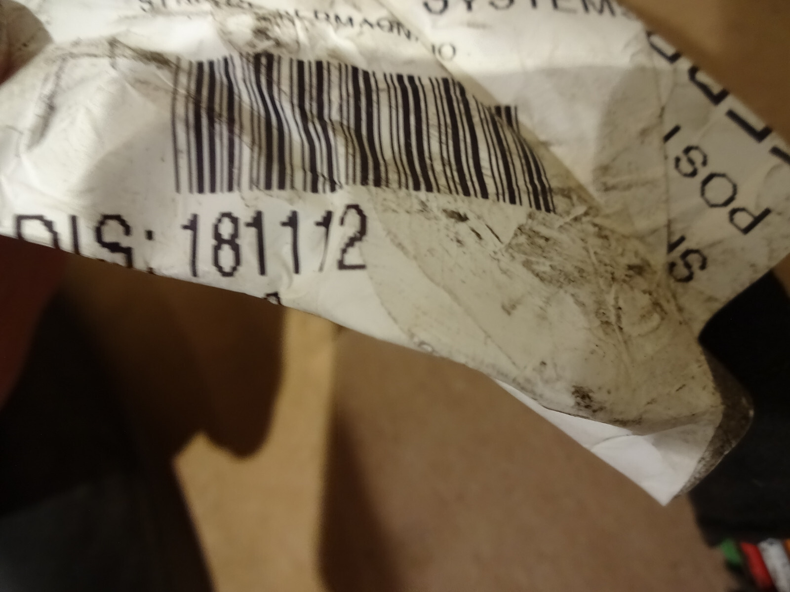 Ferrari 360  RH Engine Compartment Connection Cables - P/N 181112 - 200844