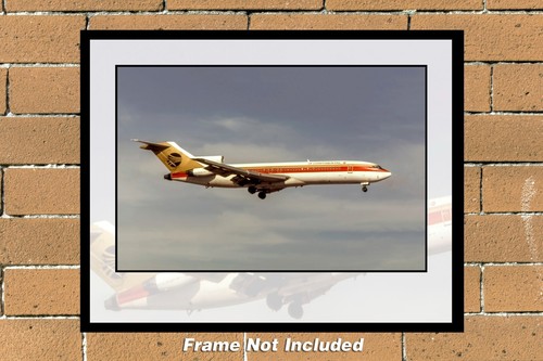 Continental Airlines Boeing 727-224 11" x 14" Farbfoto (I219RAJF11X14)