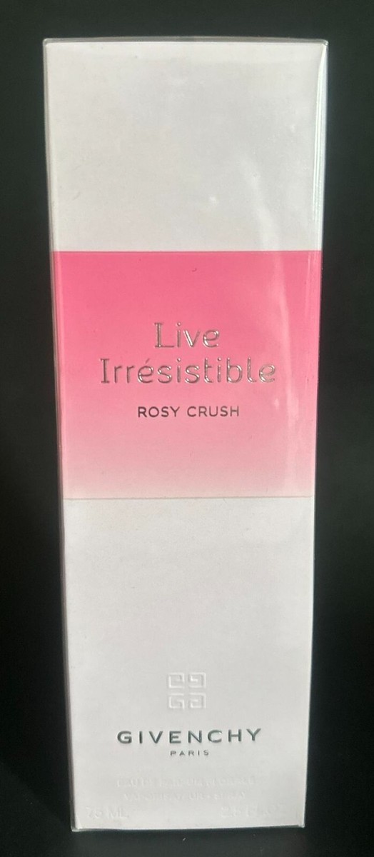 Givenchy LIVE IRRESISTIBLE ROSY CRUSH Edp 2.5 oz spray 75ml Eau de