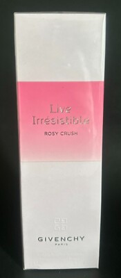 Givenchy LIVE IRRESISTIBLE ROSY CRUSH Edp 2.5 oz spray 75ml Eau de