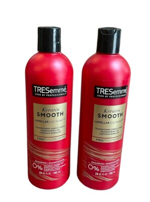 2X TRESemme Keratin Smooth Shampoo Professional For Frizzy Hair No Paraben 20oz