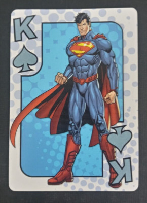 Aquarius DC Comics Superman Playing Card King Spades