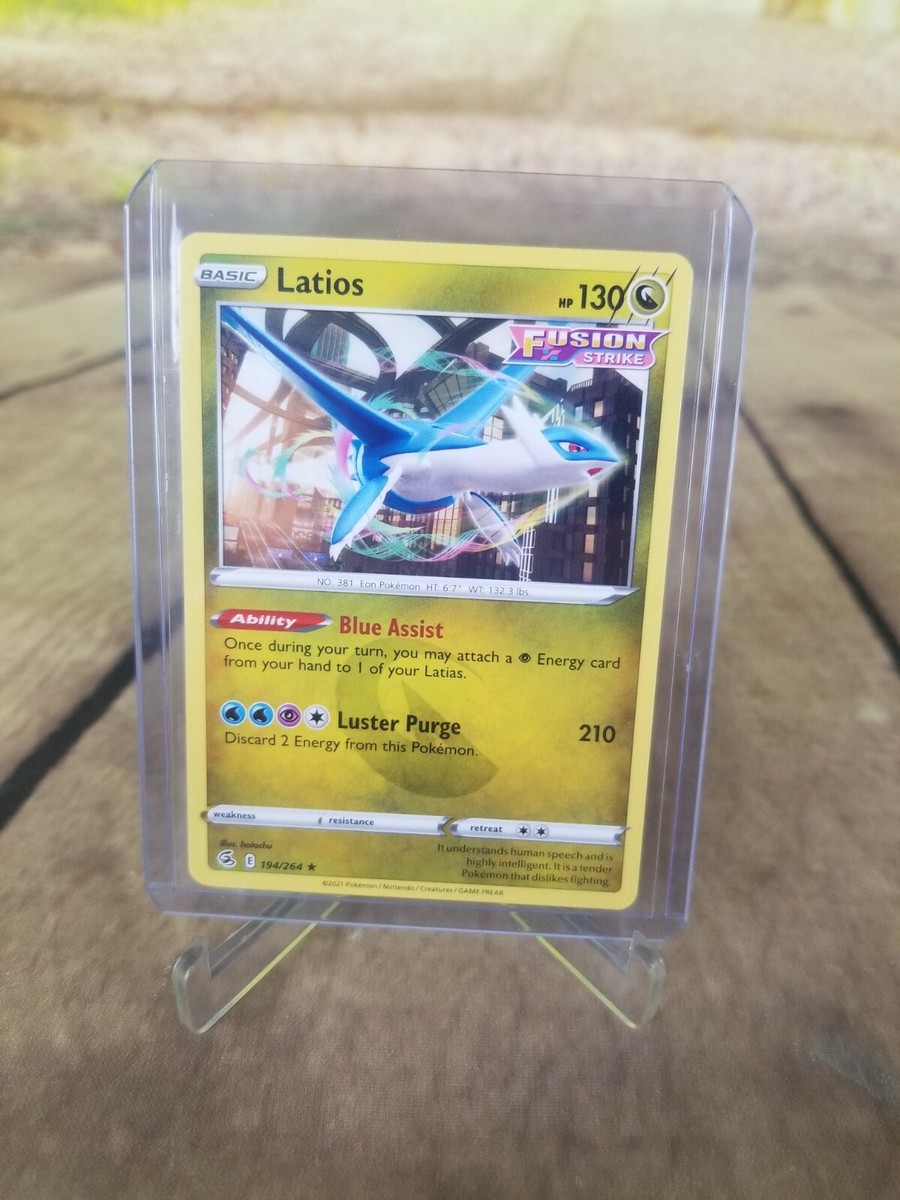 basic latios pokemon card LP! Pokmon Hit Points130 HP Form Pokemon Trading Card Game Surging
