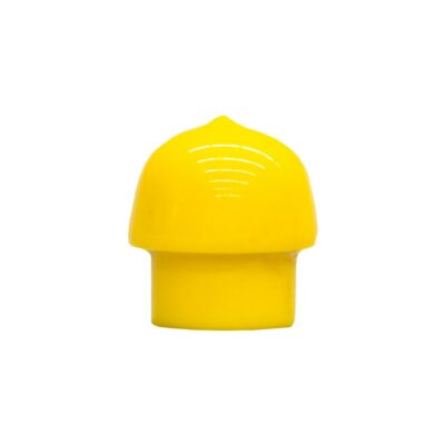 25 Pack SCBA Cylinder Valve Thread Protector Caps Yellow
