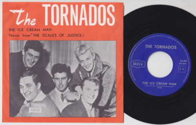 The TORNADOS * The Ice Cream Man * 1963 BELGIUM 45 * HEINZ * Joe Meek *UK BEAT*
