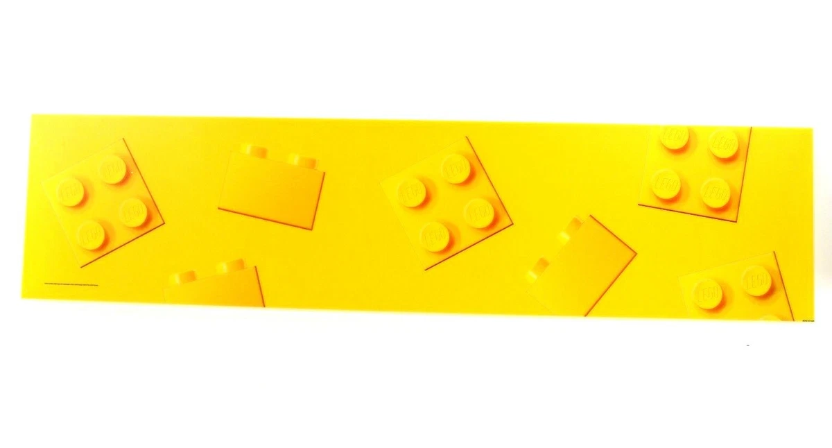 LEGO Classic Yellow Brick Toys R Us Acrylic Plastic Display Sign 48x12 Logo NOS