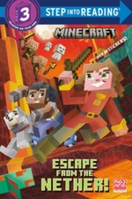 Escape from the Nether (Minecraft) (Step into Reading) - Paperback - GOOD
