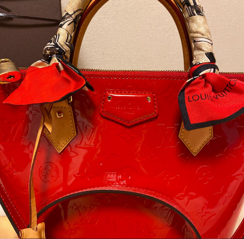 Louis Vuitton Vernis Montebello PM Japan limited w/ Bandeau *Excellent* AUTH - Picture 3 of 10