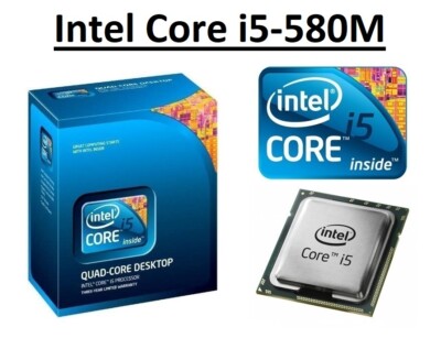Intel Core i5-580M SLC28 Dual-Core-Prozessor 2,667 GHz, Sockel PGA998, 35 W CPU