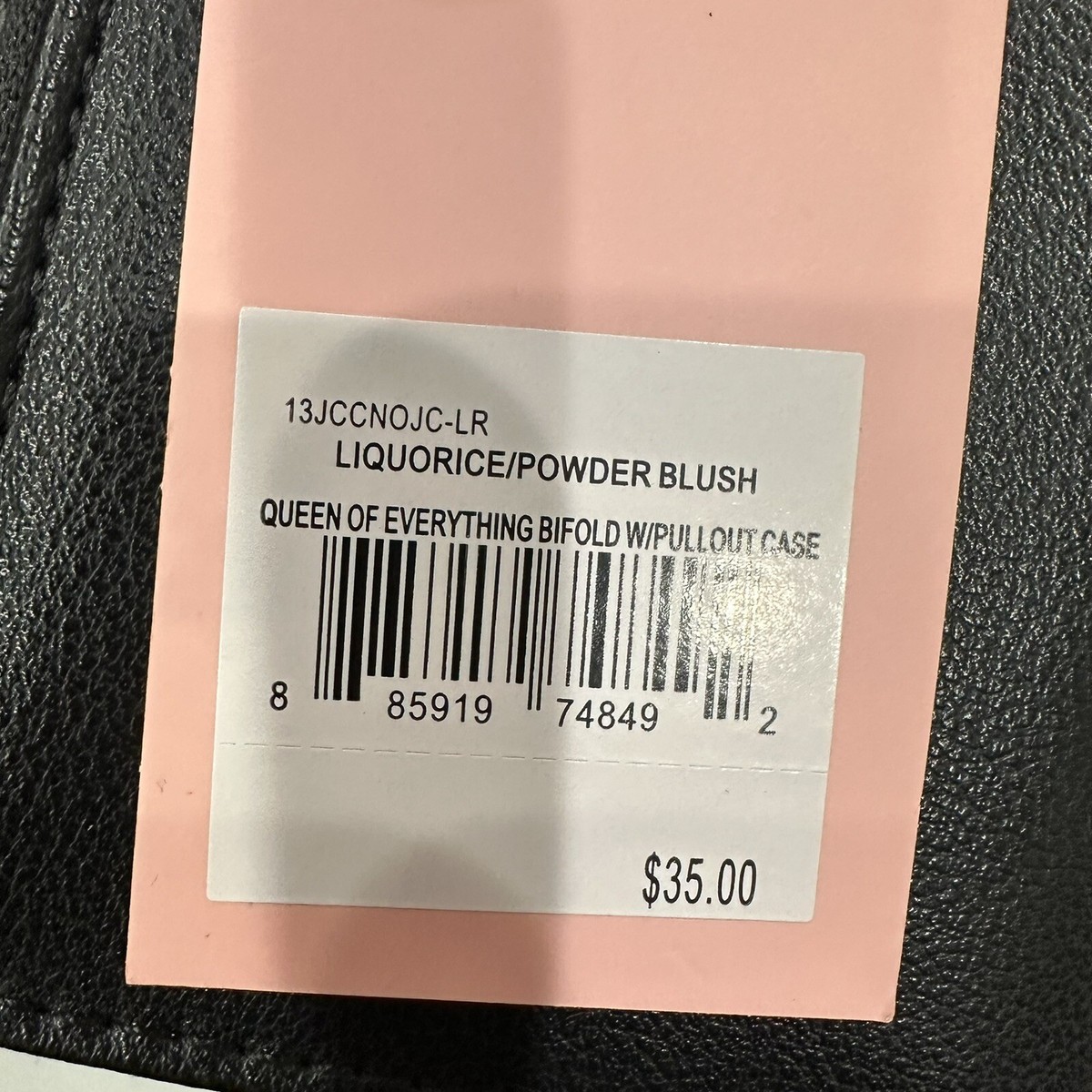 NWT Juicy Couture Queen Of Everything Bifold W / Pull Out Card