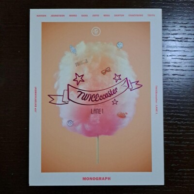TWICE coaster LANE1 TT monograph DVD＋トレカ TWICE coaster LANE1 TT monograph DVD＋トレカ TWICE - TWICEcoaster