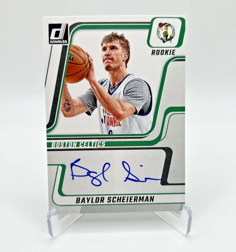 Baylor Scheierman 2024-25 Panini Donruss NEXT DAY AUTOGRAPH Celtics RC #NDA-BSB