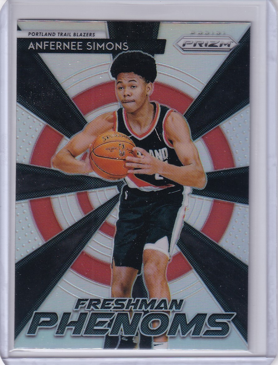 Anfernee Simons 2018-19 Panini Prizm Freshman Silver Rookie $1.50 SHIPPING
