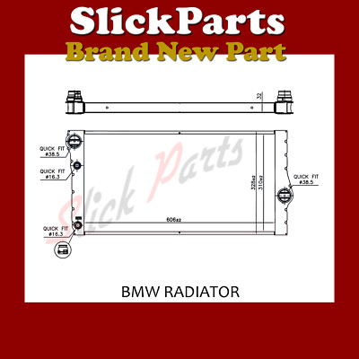 fits BMW 518D 520D 525D 530D 535D 2010 RADIATOR F10 F11 F18 | eBay UK