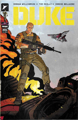 DUKE #1 (OF 5)  GI JOE  ENERGON UNIVERSE  REILLY COVER A  IMAGE SKYBOUND 2023 NM