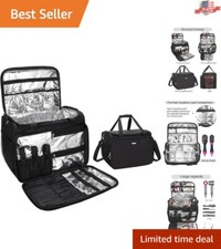 Large Capacity Waterproof Hairdresser Travel Bag with Organized Compartments
