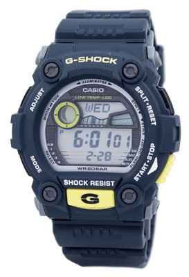 Casio G-SHOCK G-7900-2D Rescue Sport Mens Watch Illuminator Flash Alert Alarm