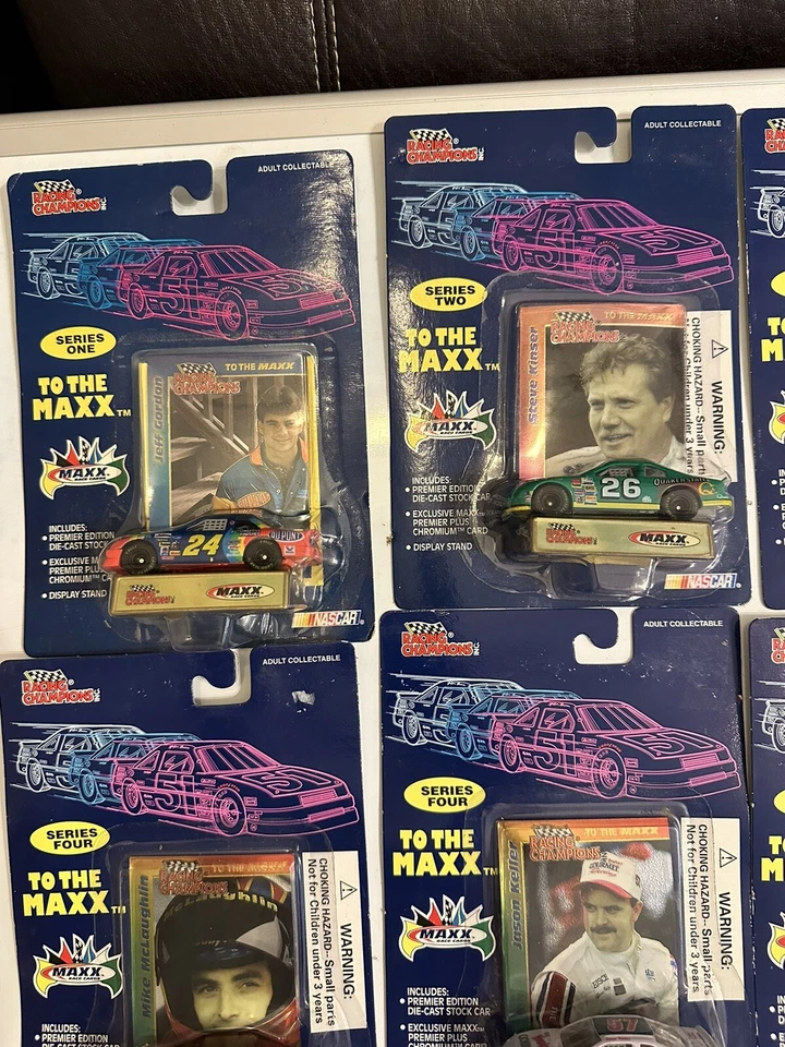 Lot Of 12 Racing Champions 1/64th NASCAR Maxx Race Cars Gordon Wallace Rudd - Image 2 of 4