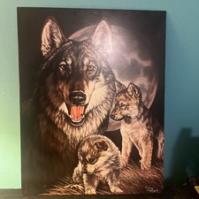 Wolf Experience by Joanne Graham Metal Sign R...