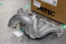 Artec Garrett 70mm V-Band Turbo Manifold 2JZGTE Turbosmart 50mm Wastegate Flange