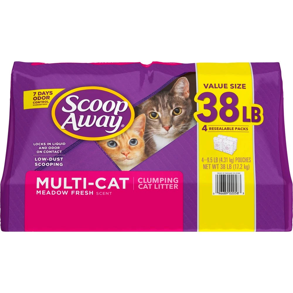 Kitty top litter options