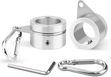Flagpole Ring Set with Bearings Aluminum Alloy Flag Pole Rings 360° Rotating New