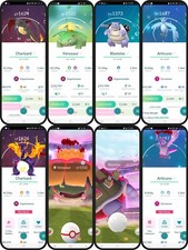 Pok mon Go    Shiny Gigantamax  Dynamax  Registered or Unregistered Tr de  