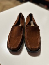TOD'S mocassino marrone scamosciato scarpe donna tg. 35 US 5 UK 3