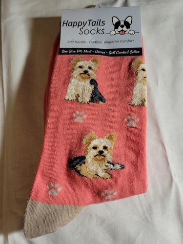HAPPY TAILS Socks ~ You Choose Breed ~ Unisex Novelty Socks NEW w/ Tag - Picture 7 of 22