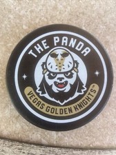 Vegas Golden Knights Robin Lehner #90 The Panda Puck Limited Edition RARE/NEW