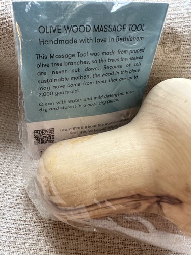 NEW Young Living Olive Wood Massage Tool - Picture 3 of 3