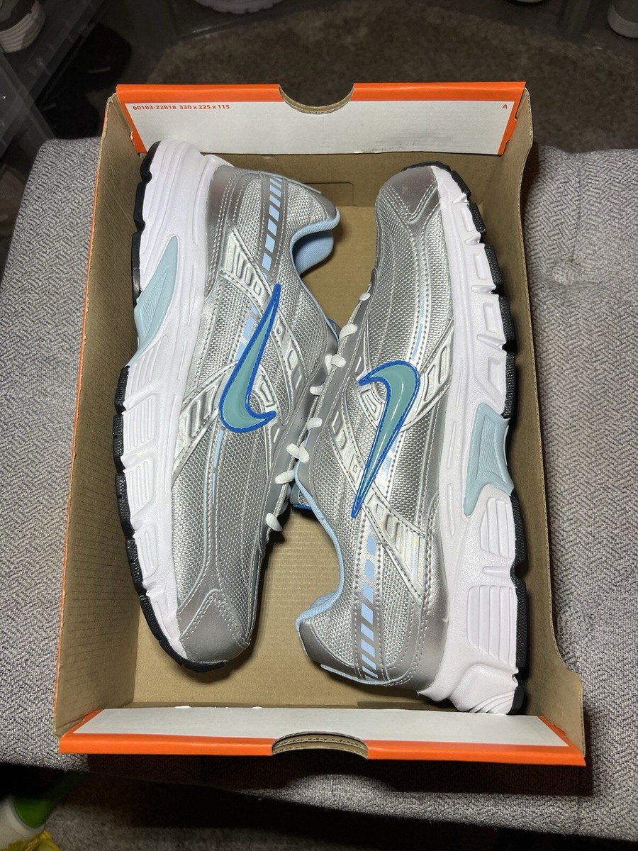 ★NIKE★(W)NIKE INITIATOR★LLIC SILVER ICE BLUE Amazon.com | Nike Women's Initiator Wide Metallic Silver/Ice