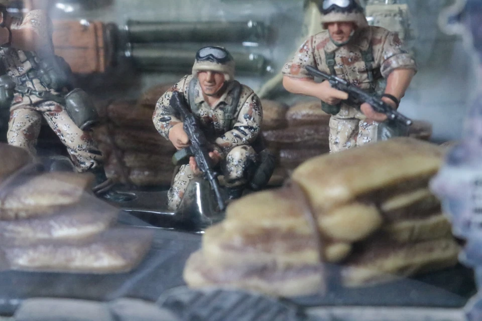 1:32 scale Forces of valor US 24th Infantry division Kuwaint 1991 - Image 3 of 4