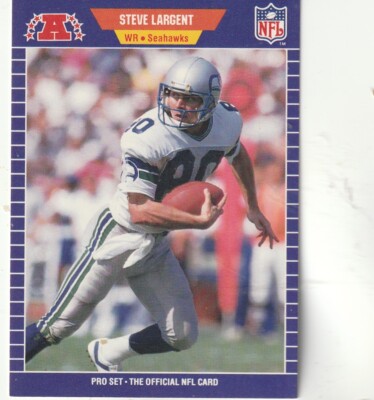 1989 Pro Set - Steve Largent #396
