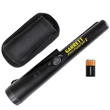 NEW Garrett ProPointer II Metal Detector Holster/9V Pro-Pointer 2 Pinpointer NIB