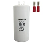 Motor Run Capacitor 8 µF Permanent/Start With 2 New Spade Terminals