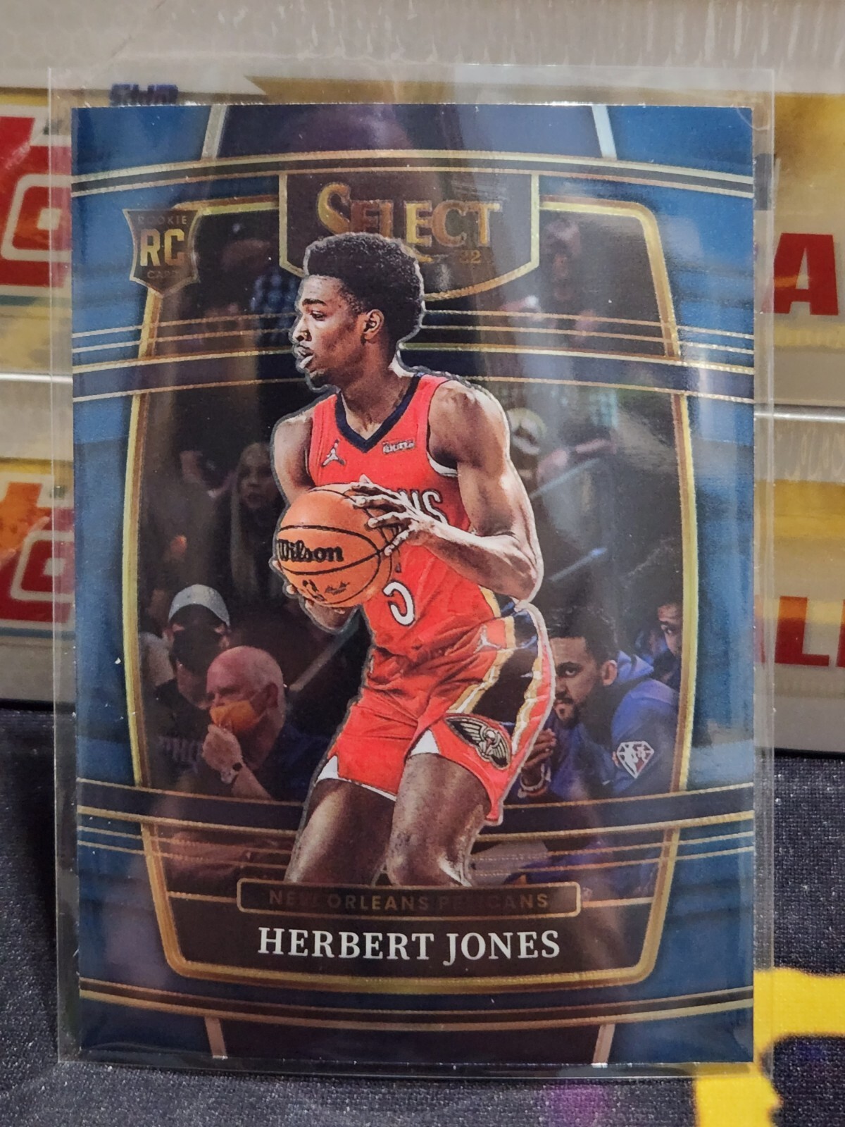 2021-22 Panini Select #45 HERBERT JONES Retail Blue CONCOURSE RC PELICANS PWE
